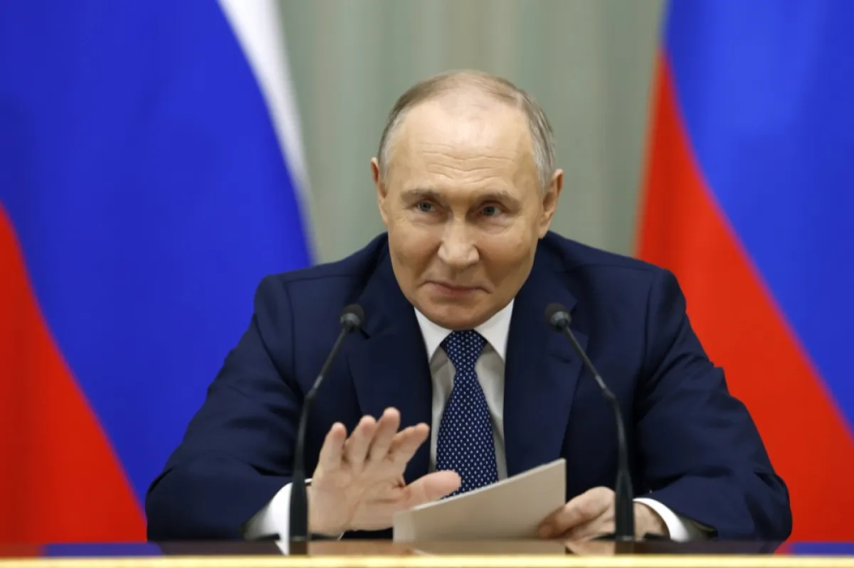 Președintele rus Vladimir Putin participă la o întâlnire cu membrii guvernului rus la Moscova, Rusia, 06 mai 2024.