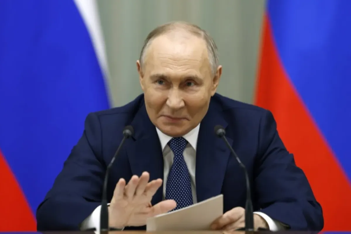 Președintele rus Vladimir Putin participă la o întâlnire cu membrii guvernului rus la Moscova, Rusia, 06 mai 2024.