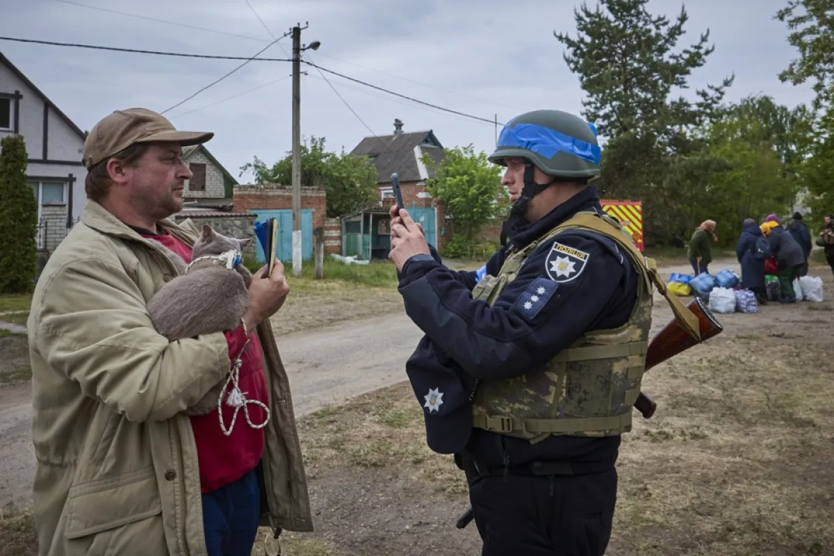 Aproape zece mii de refugiați din regiunea ucraineană Harkov