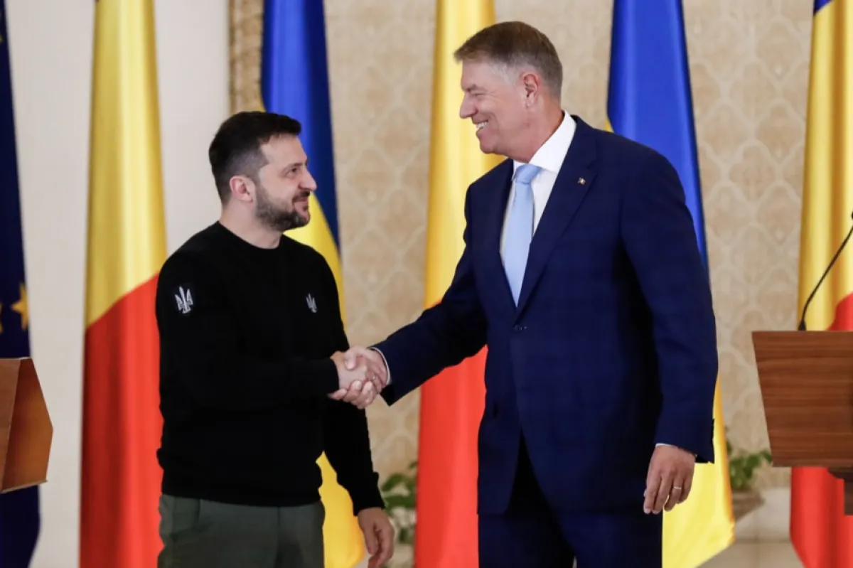 Discuţie telefonică Iohannis - Zelenski