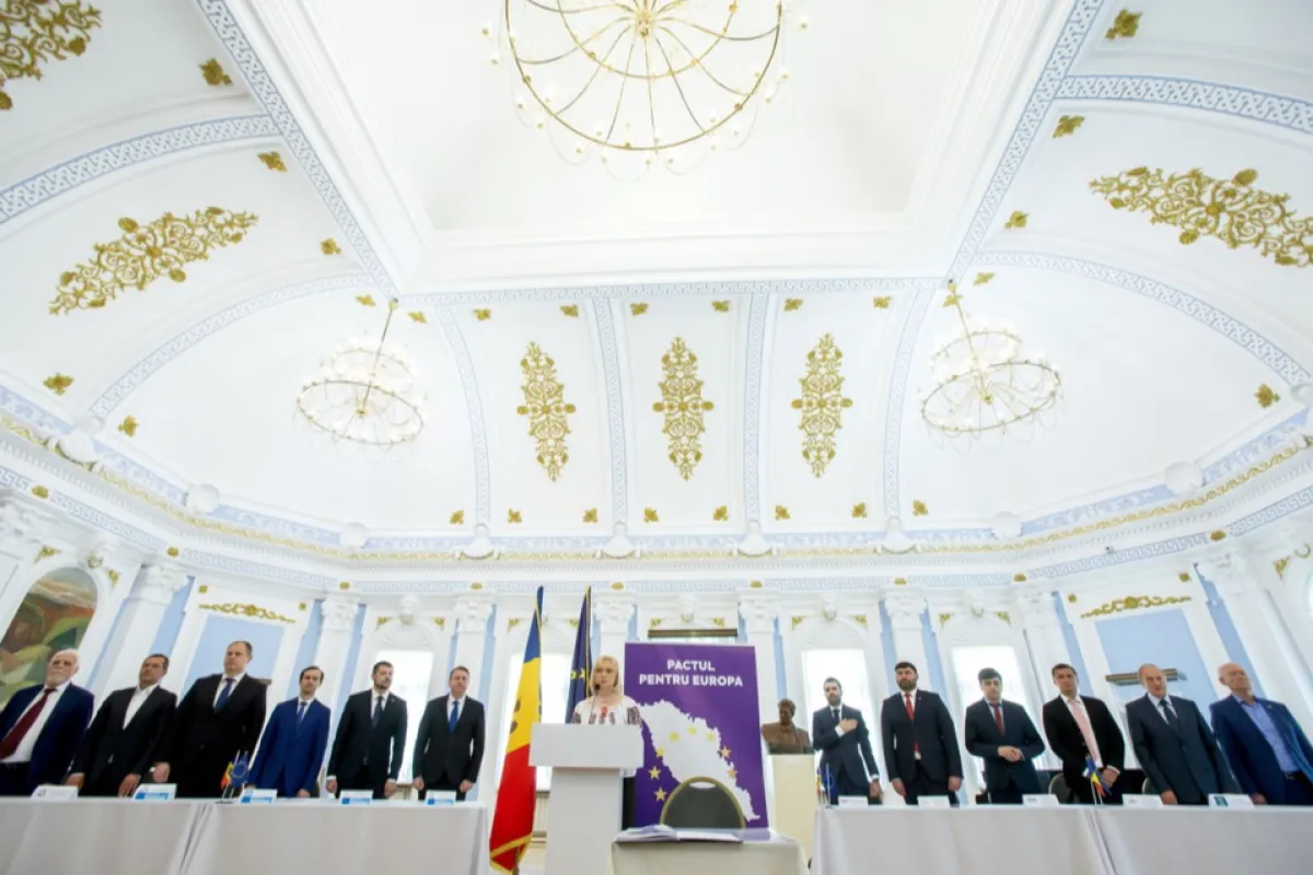 Pact între partidele pro-europene de la Chișinău pentru susținerea aderării la UE
