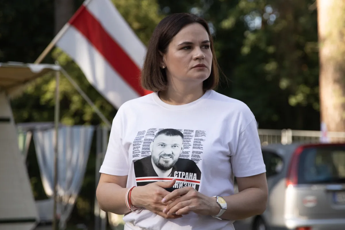 Svetlana Tihanovskaia: „Soarta Ucrainei și a Belarusului sunt strâns legate”