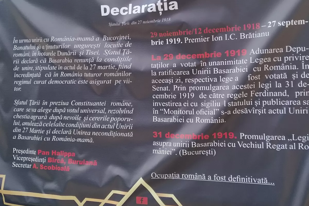 DEZINFORMARE: România a fost putere de ocupație în Moldova