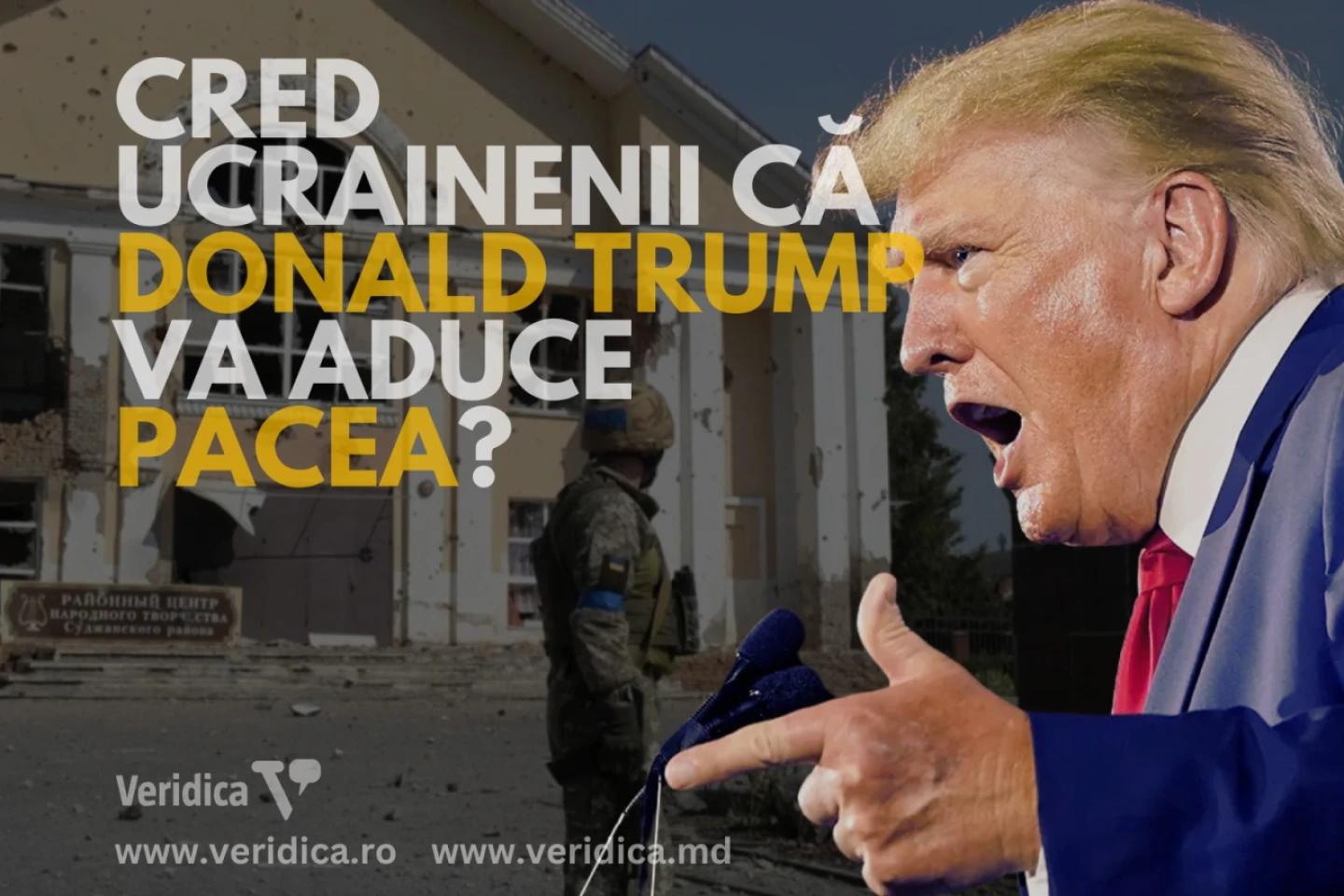 Cred ucrainenii că Donald Trump va aduce pacea?