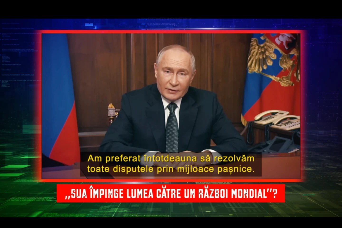 Breaking Fake News: Ne împinge SUA spre al Treilea Război Mondial? (@TVR1)