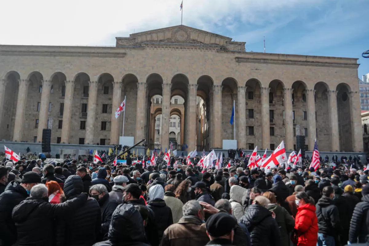 Uniunea Europeană a anunțat că a plătit cauțiunea pentru eliberarea celui mai proeminent lider al opoziției georgiene, Nika Melia