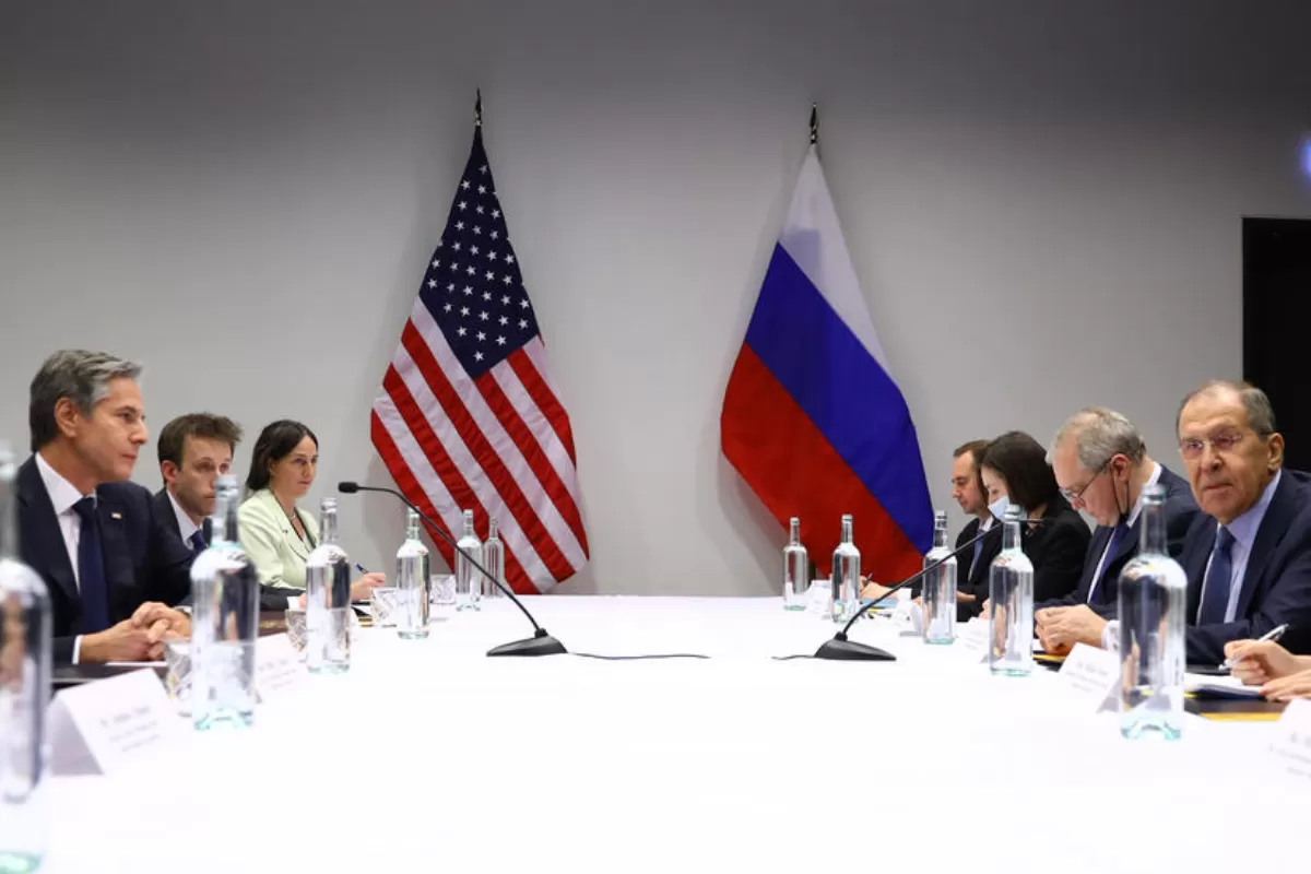 Secretarul american de Stat, Antony Blinken, și ministrul rus de Externe, Serghei Lavrov, s-au întâlnit în premieră