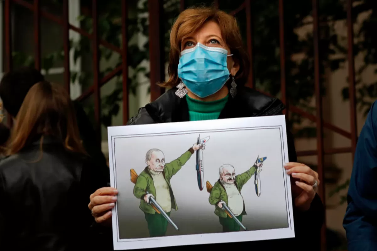 FAKE NEWS: SUA inventează „scandalul Protasevici” din Belarus ca diversiune pentru a abate atenția de la acceptarea Nord Stream 2