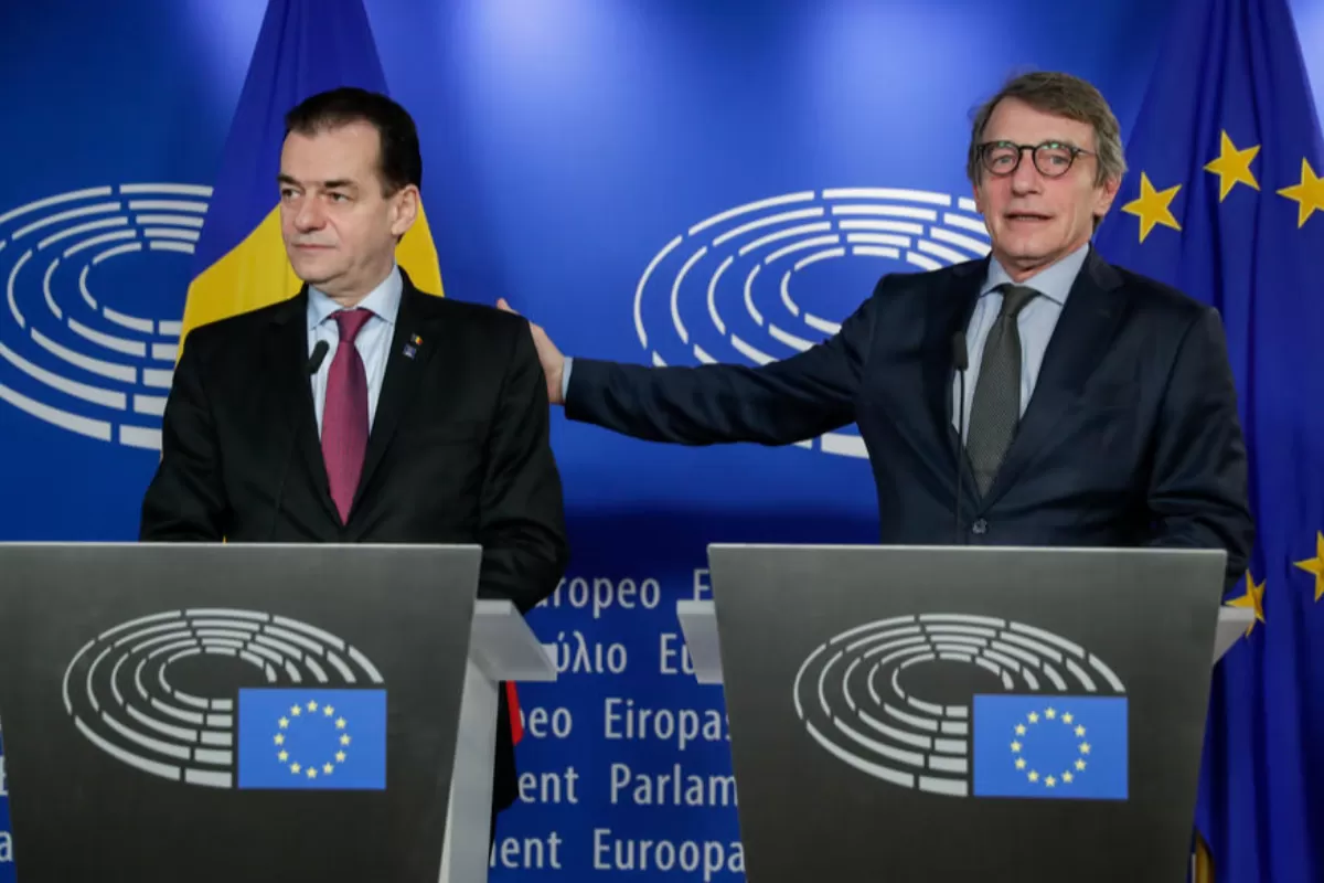 Oficialii români deplâng moartea președintelui Parlamentului European, italianul David Sassoli