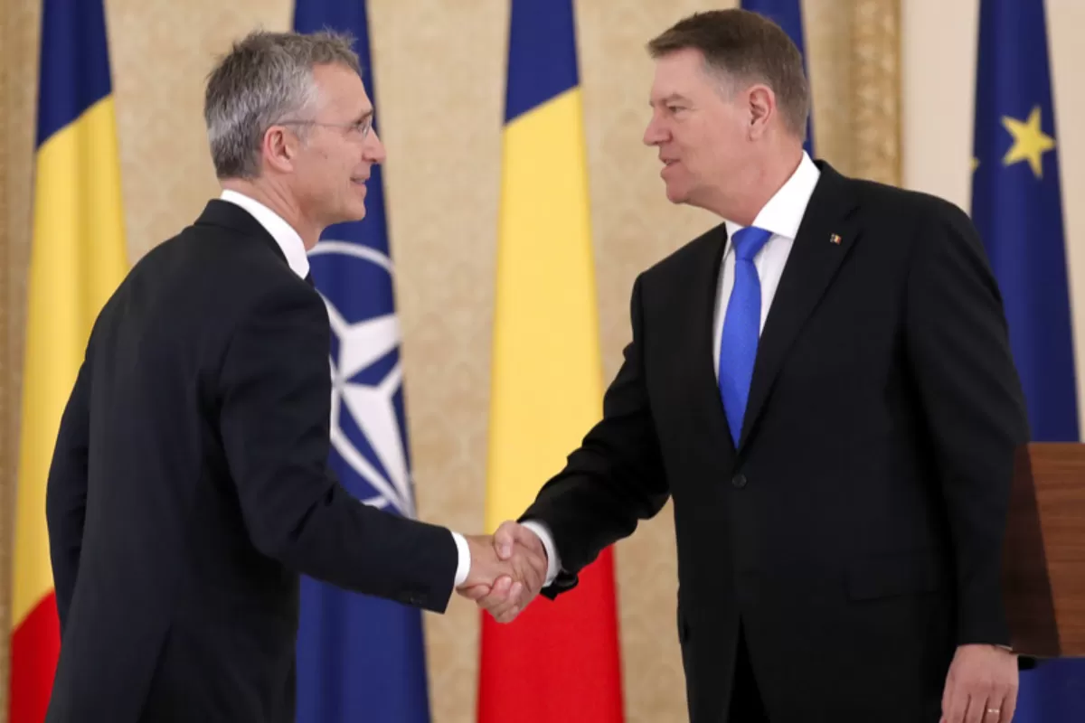 Criza din Ucraina: Secretarul general al NATO, Jens Stoltenberg, e în România
