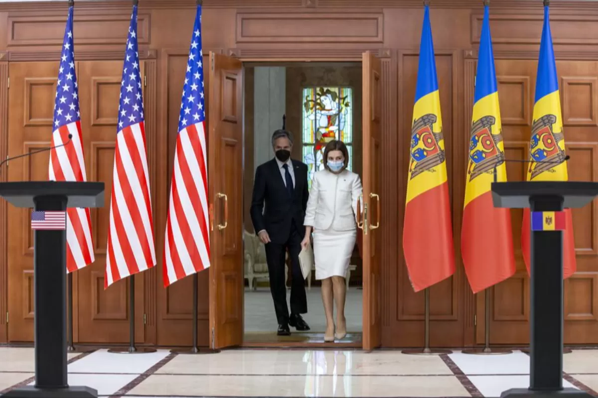 RĂZBOI ÎN UCRAINA: Preşedinta pro-occidentală Maia Sandu afirmă că nu există un pericol militar la adresa securității Republicii Moldova