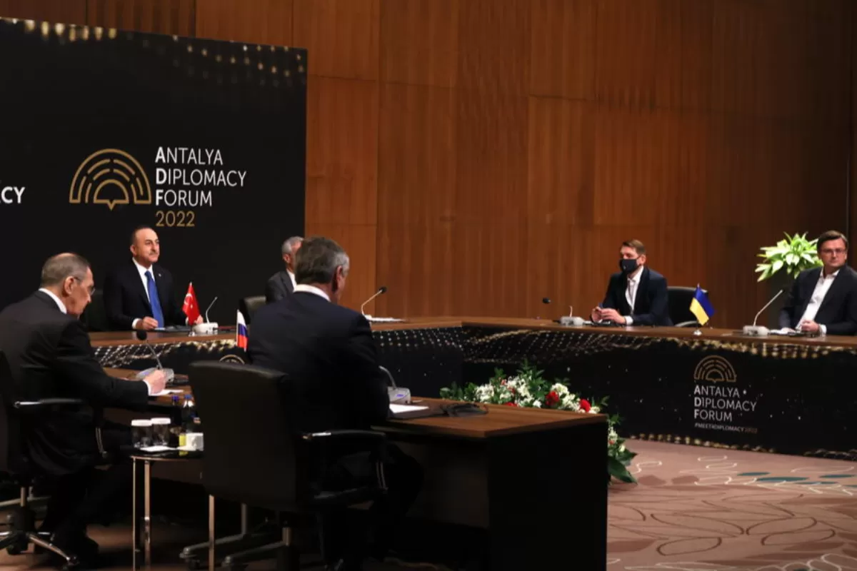 RĂZBOI ÎN UCRAINA: La convorbirile ruso-ucrainene mediate de Turcia, nu s-au s-au înregistrat evoluții pozitive