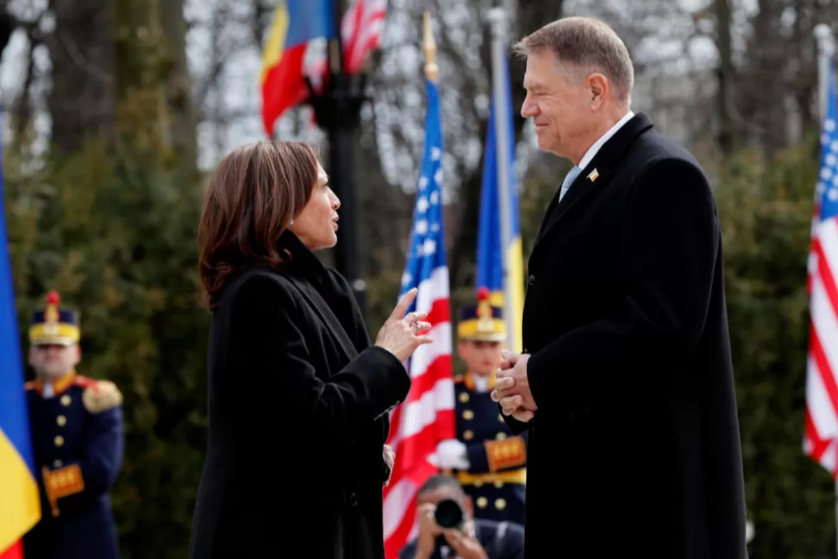 RĂZBOI ÎN UCRAINA: Nu există date care să indice că România ar fi ţintită printr-o agresiune – dă asigurări, la București, vicepreședintele SUA, Kamala Harris