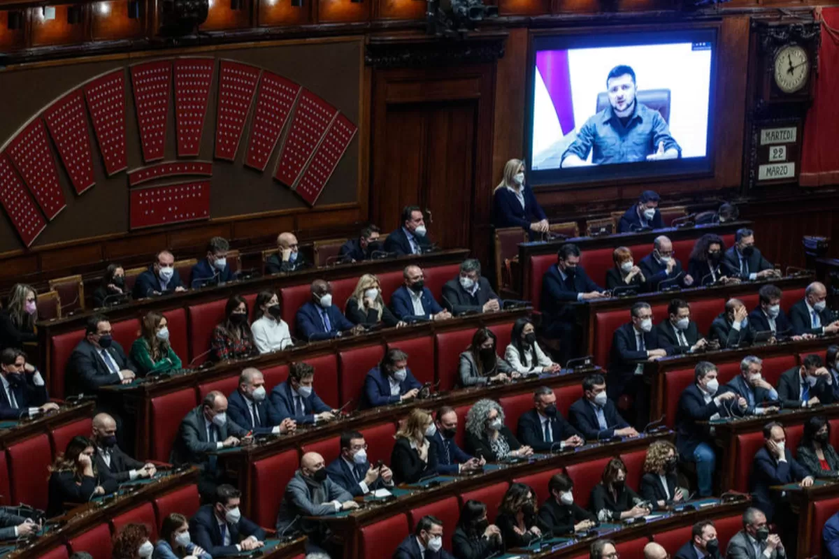 RĂZBOI ÎN UCRAINA: Președintele Ucrainei, Volodimir Zelenski, avertizează Italia cu privire la un flux de migranţi, în caz de foamete