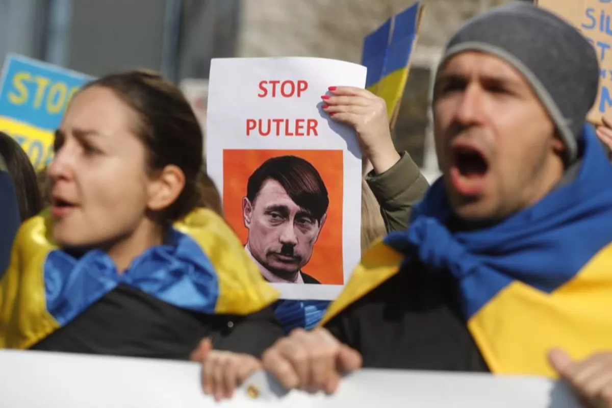 RĂZBOI ÎN UCRAINA: Rusia se plânge de ceea ce numește discursul cu iz hitlerist al europenilor