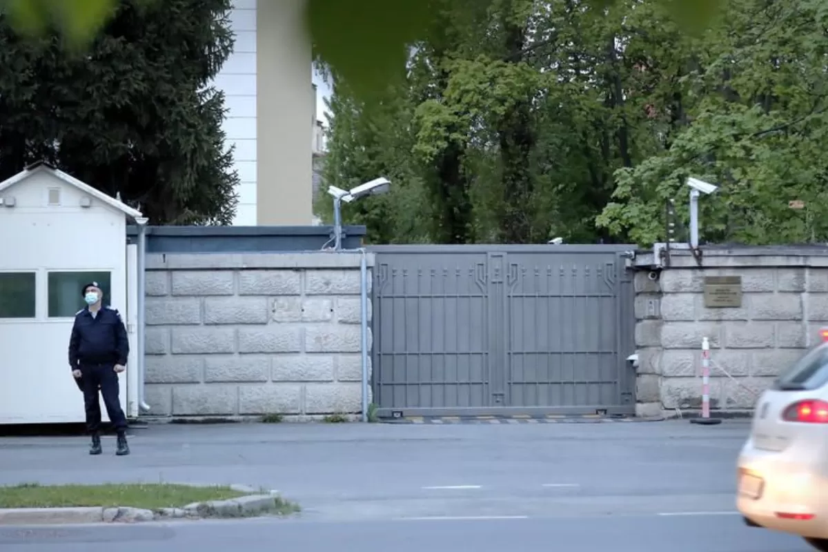 Incident la ambasada rusă de la Bucureşti