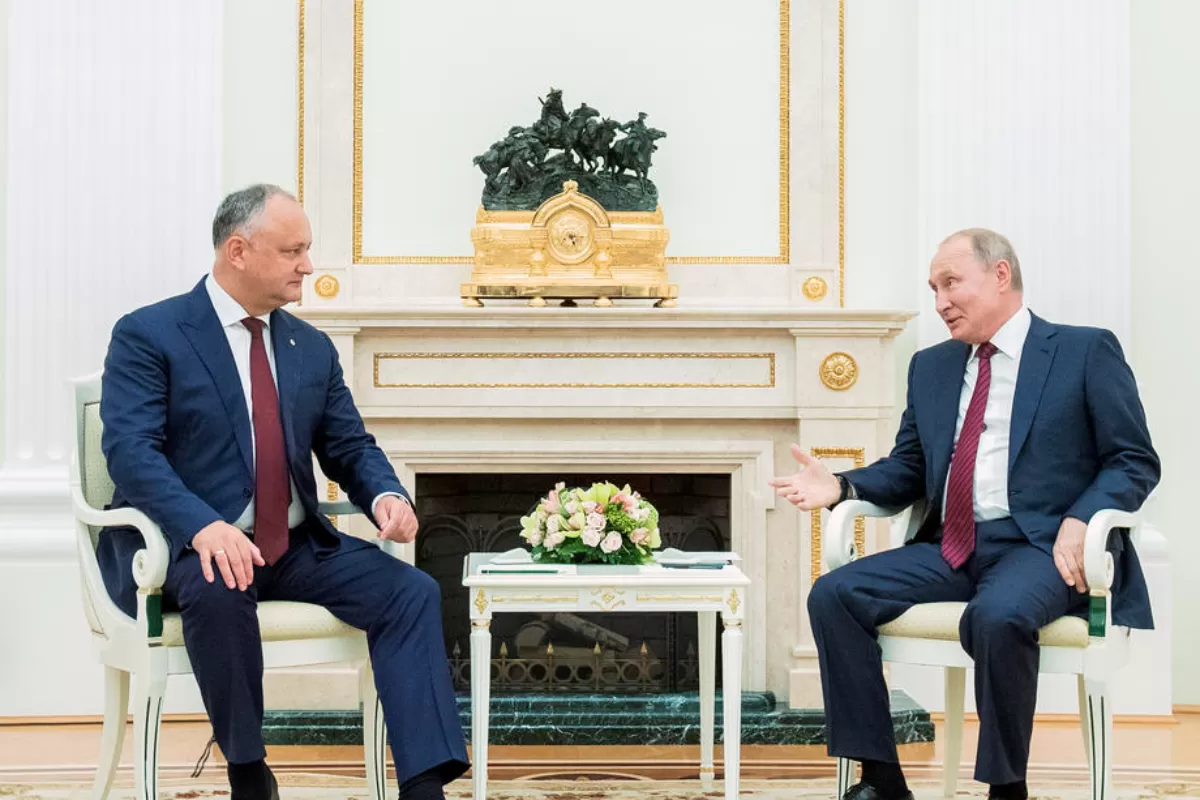 Fostul președinte socialist pro-rus al Republicii Moldova, Igor Dodon, în arest pentru trădare și corupție