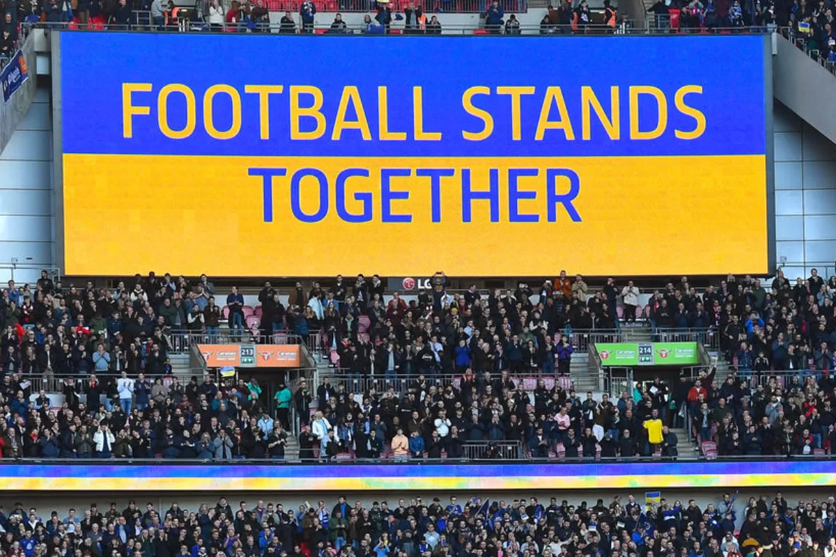 RĂZBOI ÎN UCRAINA: Fotbaliștii ucraineni joacă în Scoția pentru un loc la Cupa Mondială