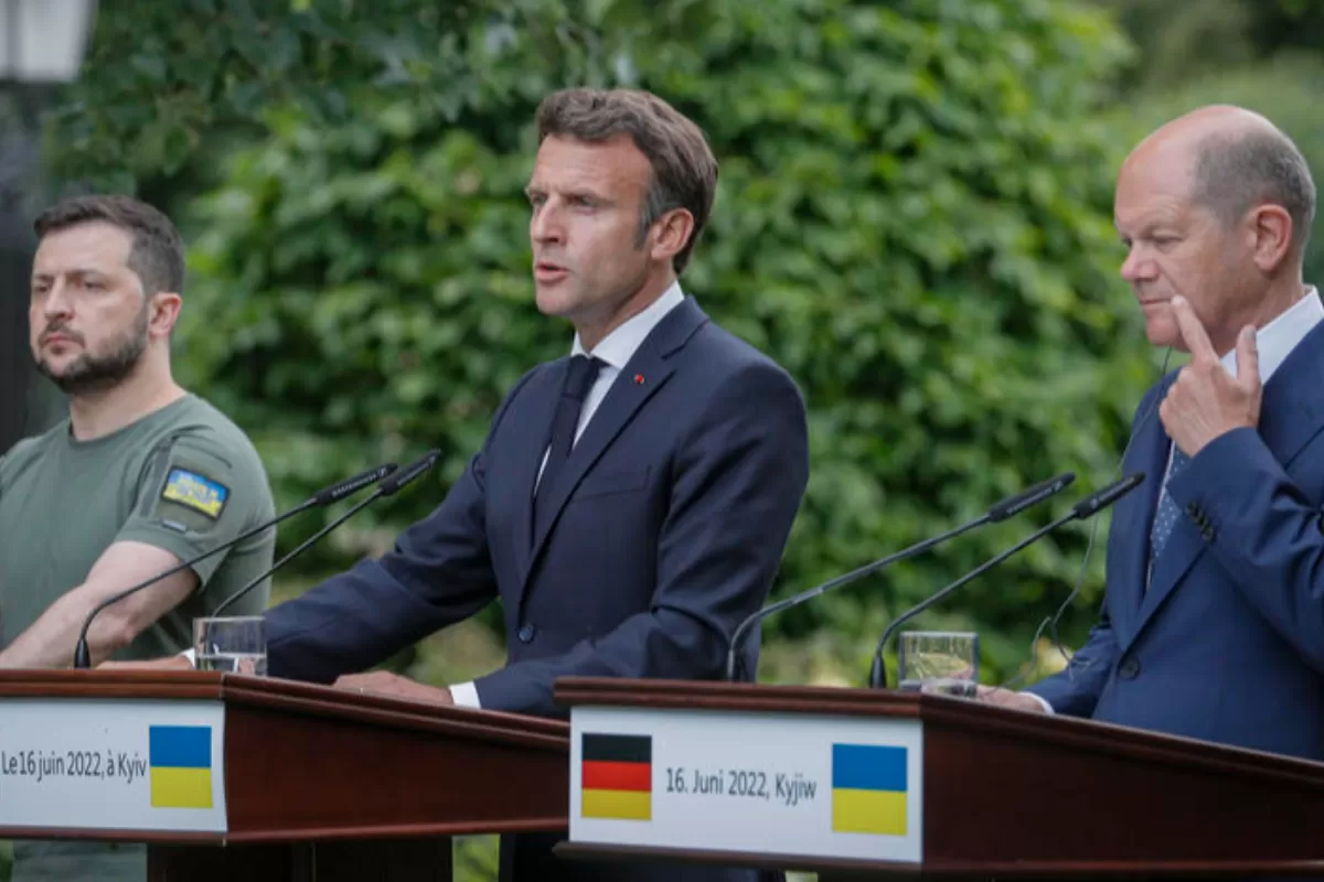 RĂZBOI ÎN UCRAINA: Franța și Germania nu vor negocia vreodata prin spatele Ucrainei