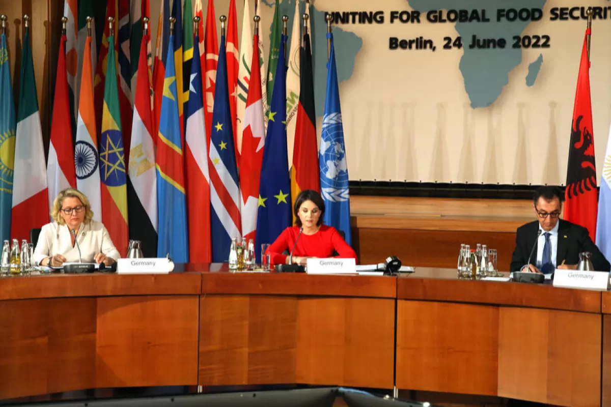 RĂZBOI ÎN UCRAINA: Miniştri din 40 de ţări, la Berlin, în căutare de soluţii la criza alimentară