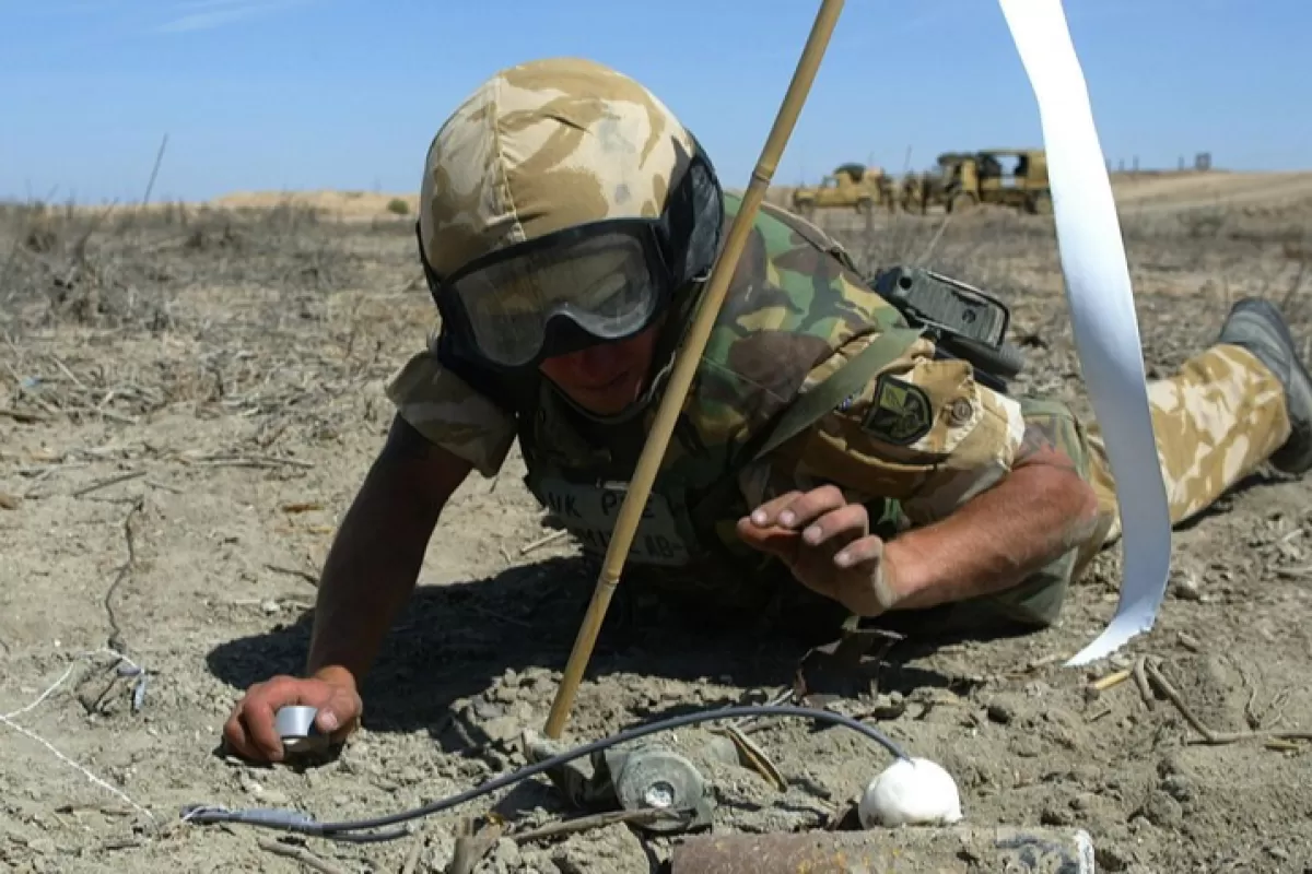 RĂZBOI ÎN UCRAINA: Deminarea Ucrainei după război se anunță o operațiune de lungă durată