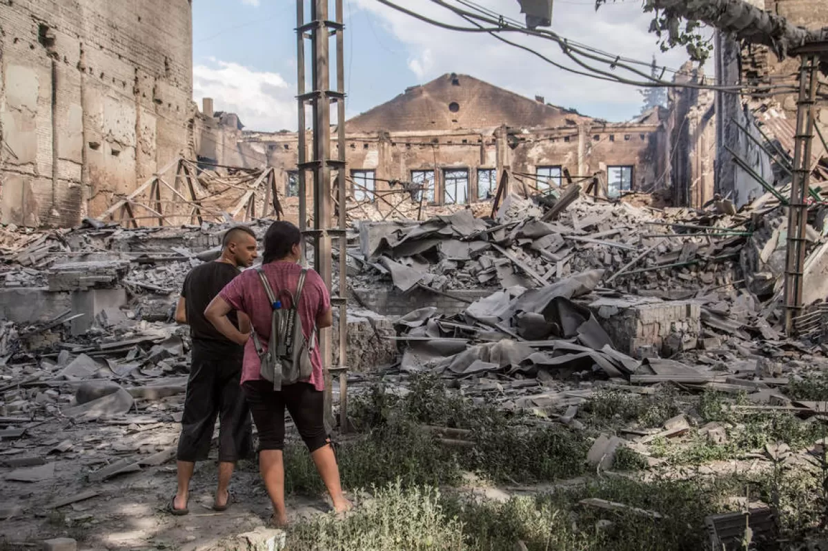 PROPAGANDĂ DE RĂZBOI: Locuitorii regiunii Luhansk vor fi deportați de Kiev