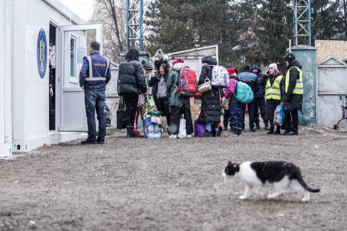 RĂZBOI ÎN UCRAINA: Record de refugiați în România vecină
