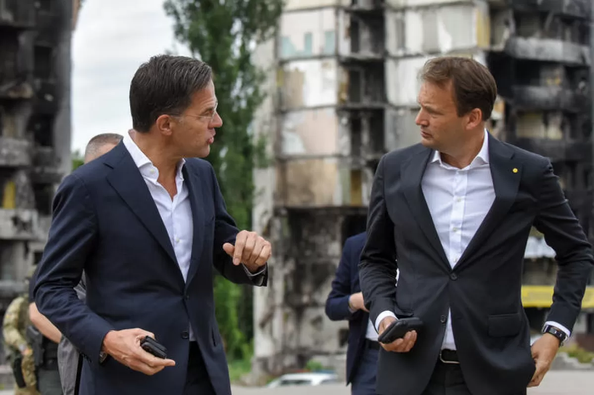 RĂZBOI ÎN UCRAINA: Premierul Olandei îndeamnă țările occidentale la unitate în ajutorul pentru Ucraina