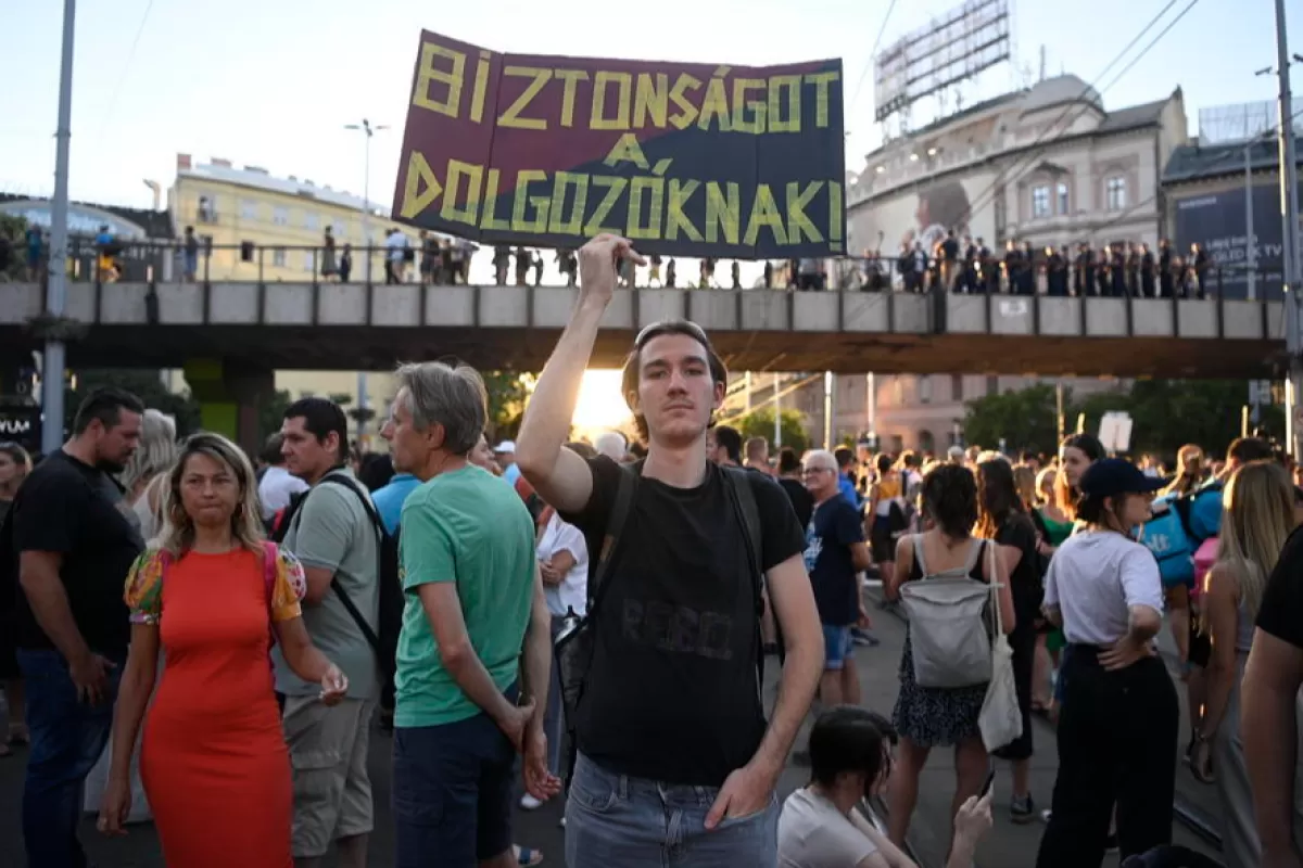 Budapesta: protestele anti-guvernamentale continuă