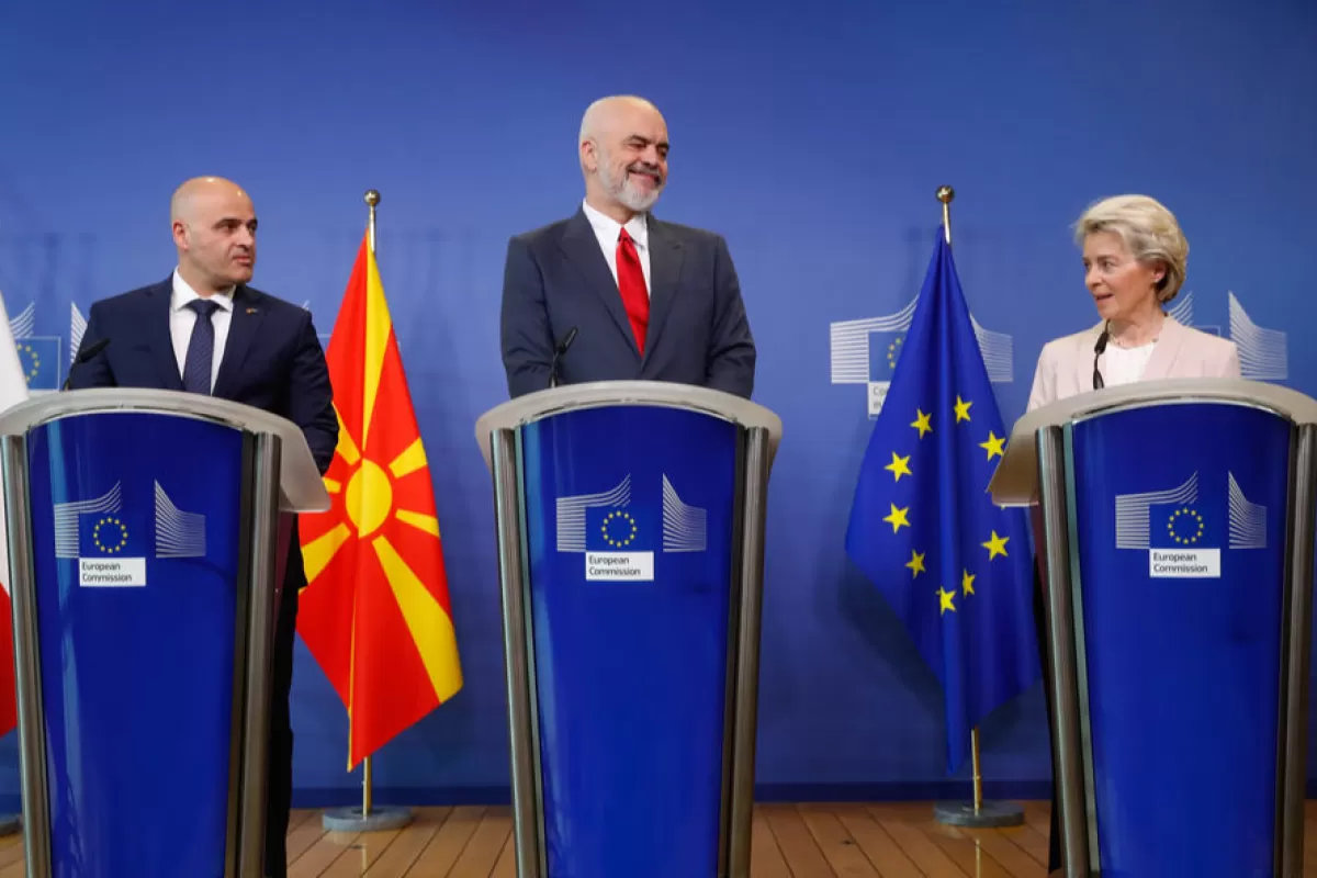 Uniunea Europeană a deschis negocierile de aderare cu Macedonia de Nord și Albania