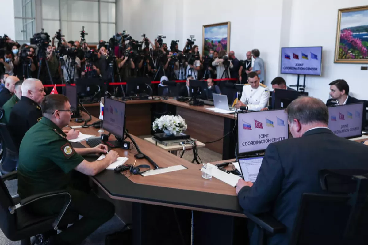 RĂZBOI ÎN UCRAINA: Centrul de coordonare a exporturilor ucrainene de cereale își începe activitatea la Istanbul