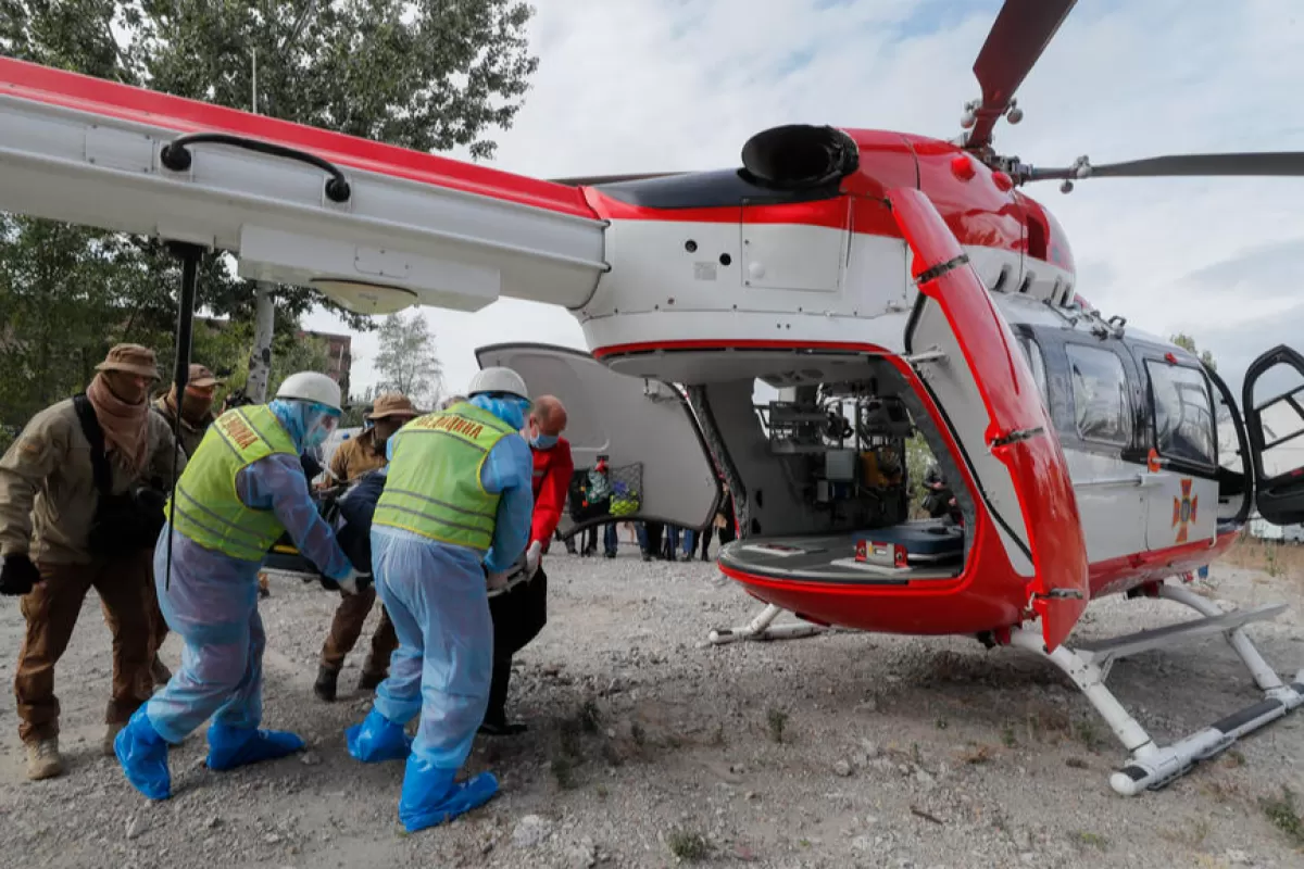 RĂZBOI ÎN UCRAINA: Chetă în Polonia pentru elicoptere medicale destinate Ucrainei