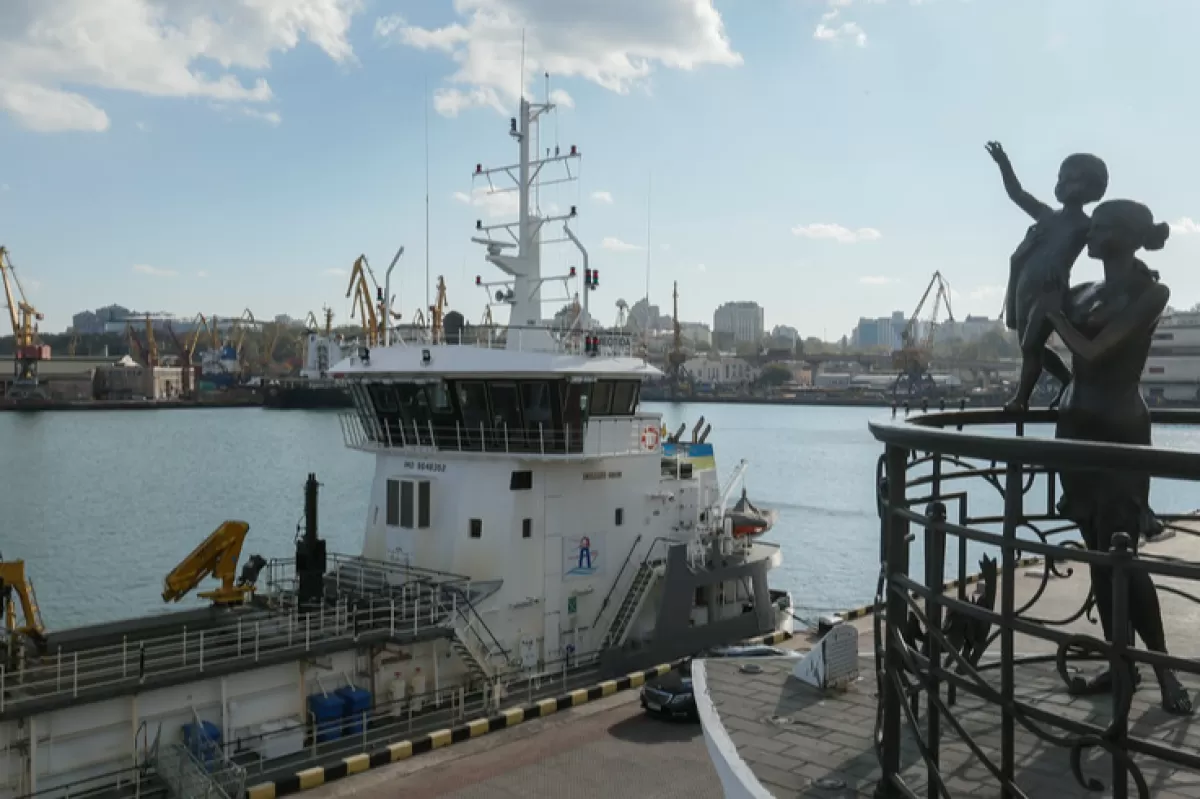 RĂZBOI ÎN UCRAINA: Prima navă cu cereale ar putea pleca luni