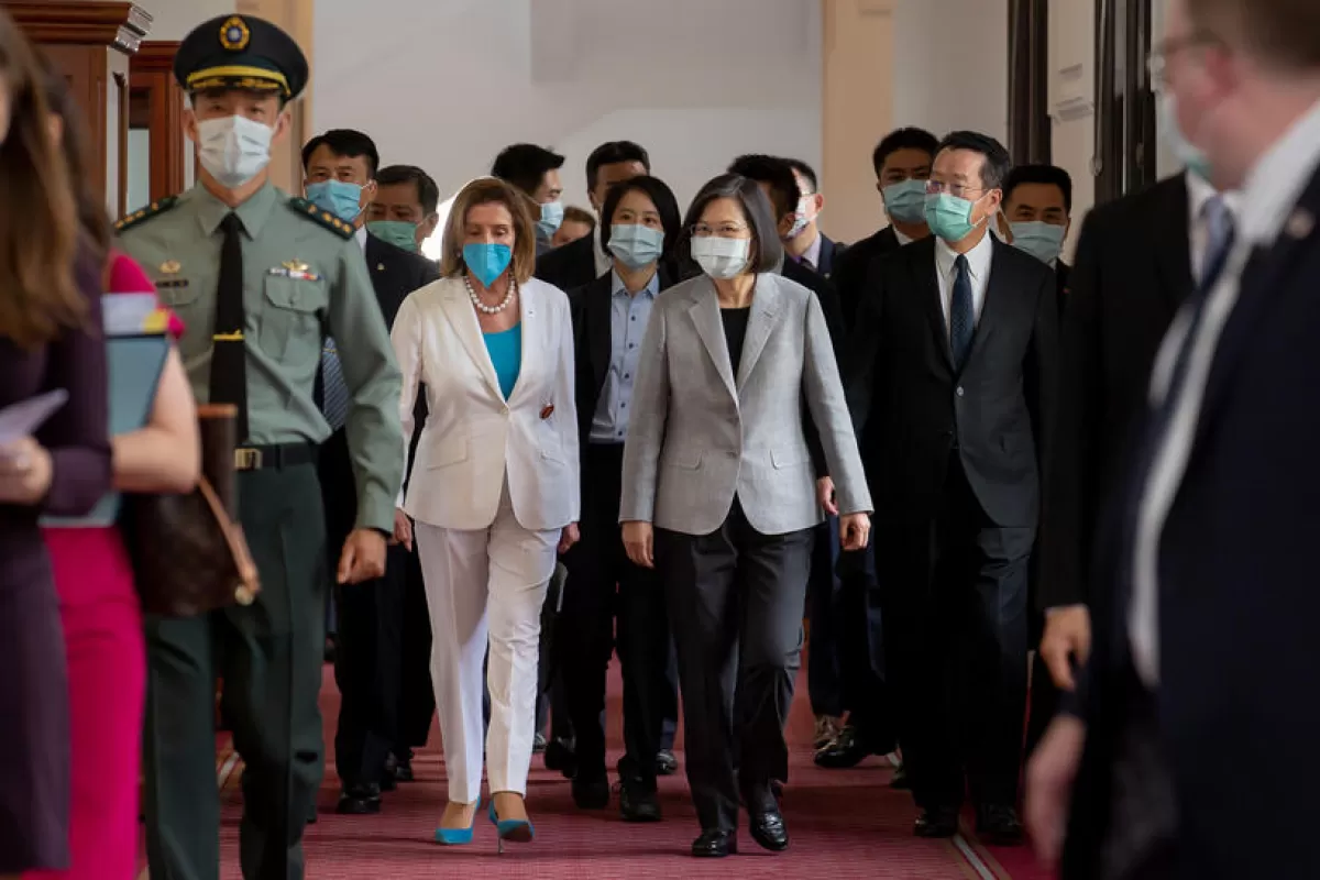 Nancy Pelosi la Taipei: „nu ne vom abandona angajamentul față de Taiwan”