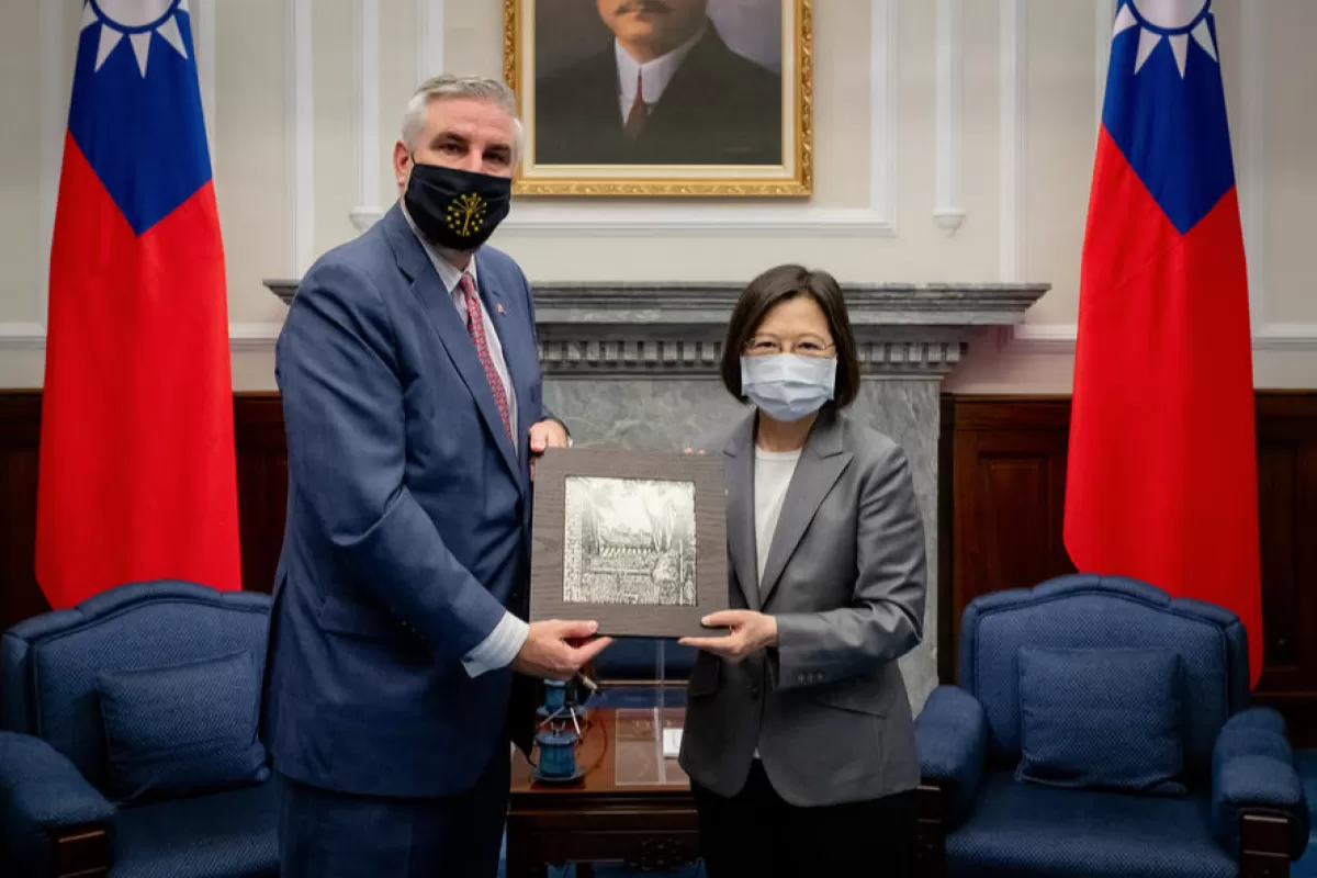 Guvernator american, vizită în Taiwan