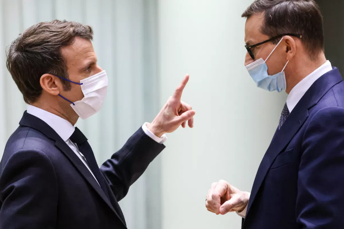 RĂZBOI ÎN UCRAINA: Întâlnire Macron – Morawiecki