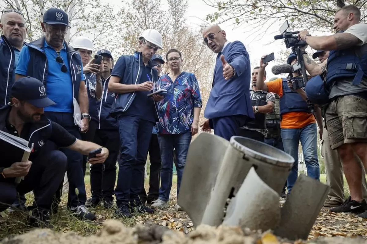 RĂZBOI ÎN UCRAINA:  Ucrainenii, sceptici asupra inspecţiei de la centrala nucleară de la Zaporojie