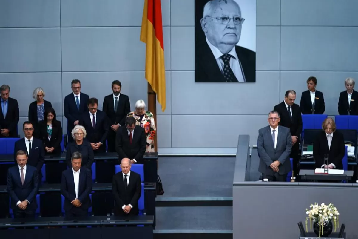 Ultimul lider sovietic, Mihail Gorbaciov, a fost omagiat la Berlin