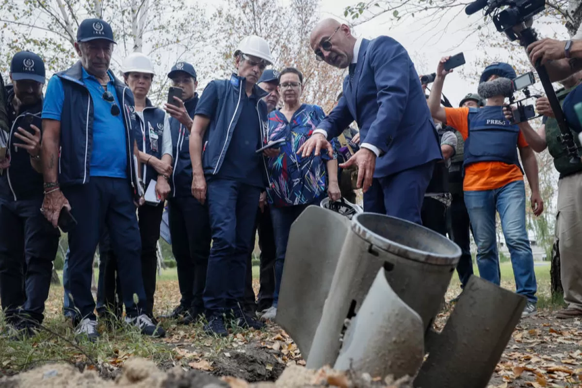 PROPAGANDĂ DE RĂZBOI: Misiunea AIEA a lăudat armata rusă pentru că apără centrala nucleară Zaporojie de bombardamentele ucrainene