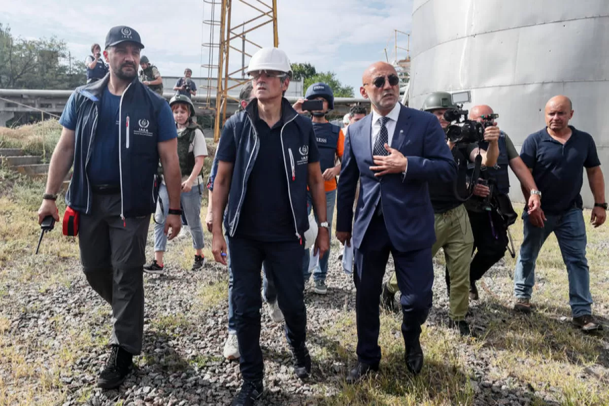 Conducerea AIEA discută despre siguranța centralei nucleare Zaporojie