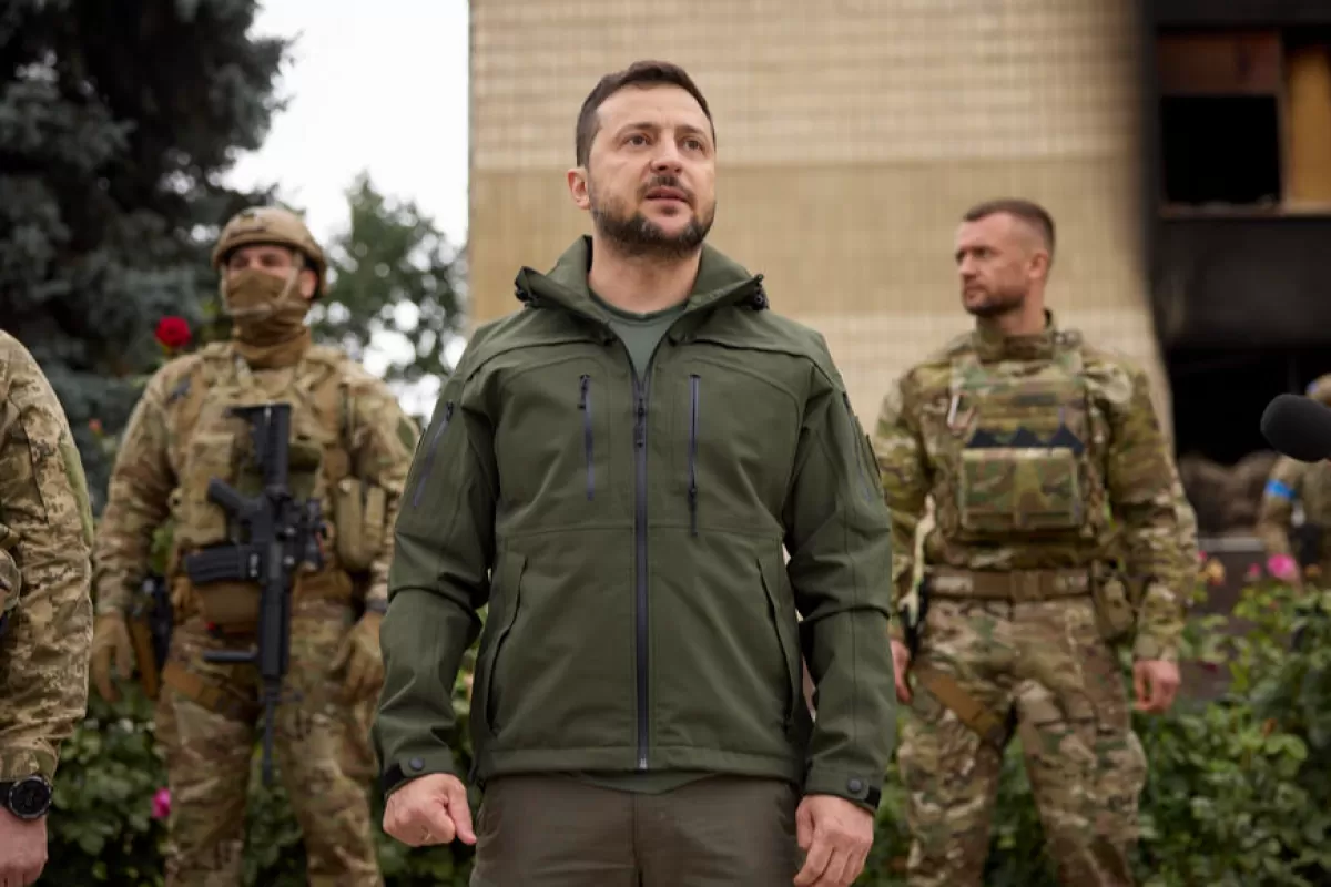 RĂZBOI ÎN UCRAINA: Președintele Zelenski spune că trupele sale nu se vor opri până la eliberarea întregii țări