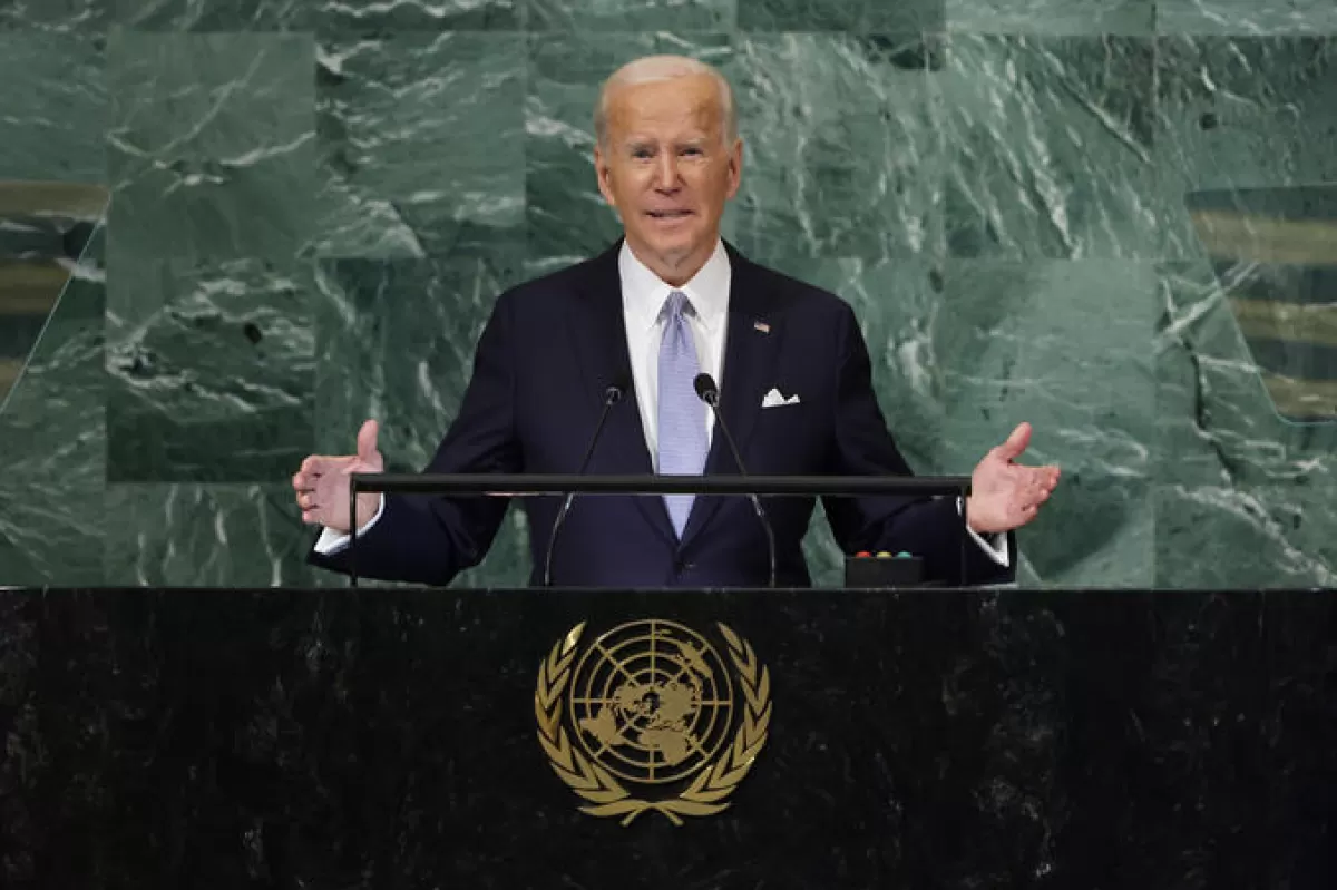 RĂZBOI ÎN UCRAINA: Președintele american condamnă Rusia pentru încălcarea Cartei ONU prin invazia din Ucraina