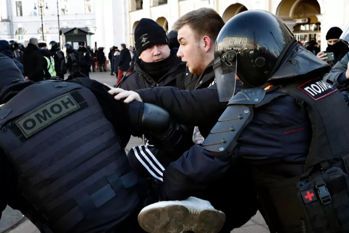 Proteste de amploare în Rusia, după decizia președintelui Putin de a mobiliza civili pentru războiul din Ucraina