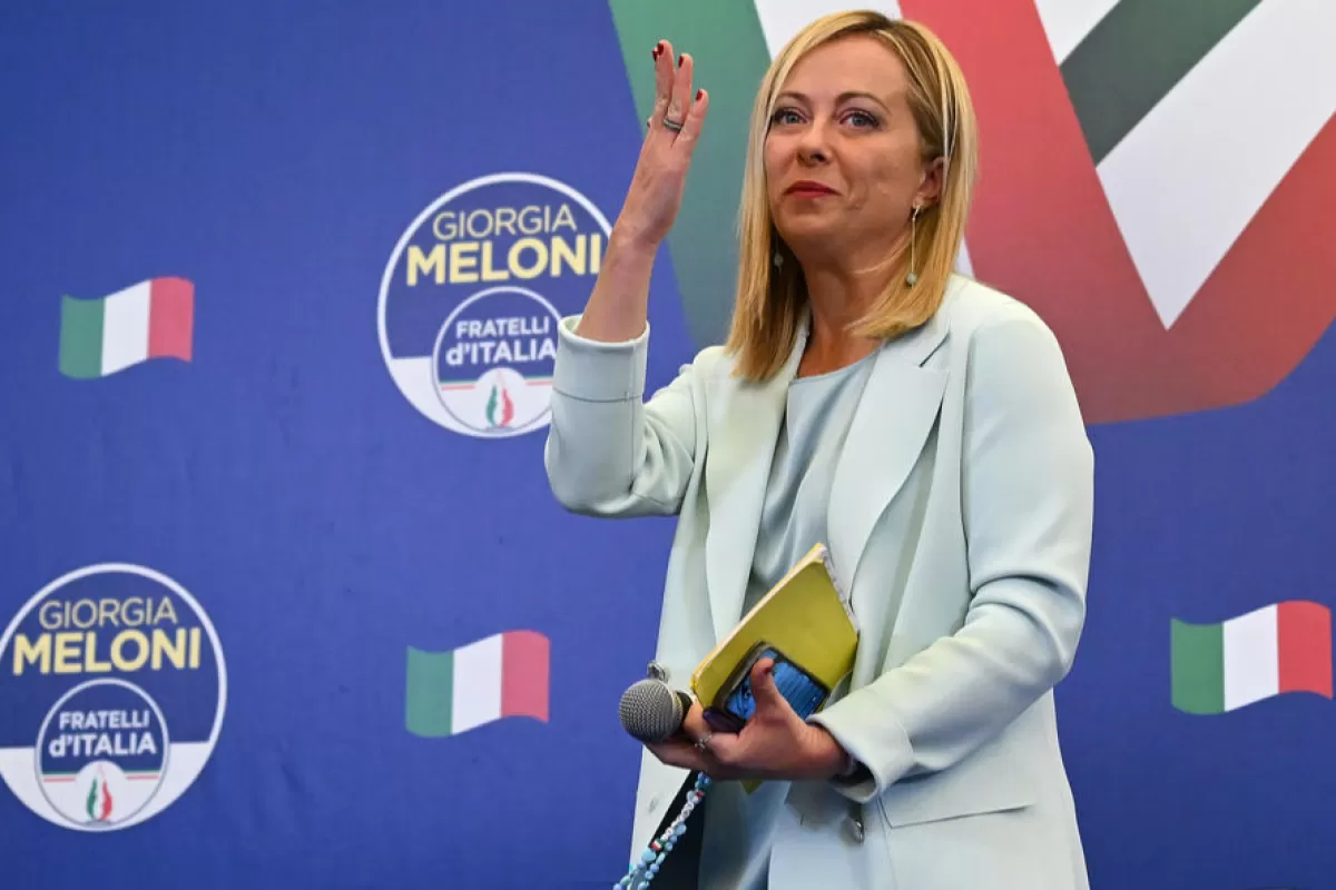 RĂZBOI ÎN UCRAINA: Lidera dreptei italiene, Giorgia Meloni, afirmă că anexarea „nu are nicio valoare juridică sau politică”