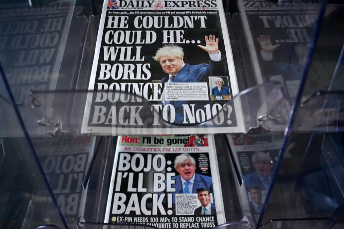 În Marea Britanie a început competiția pentru postul de premier, după demisia lui Liz Truss