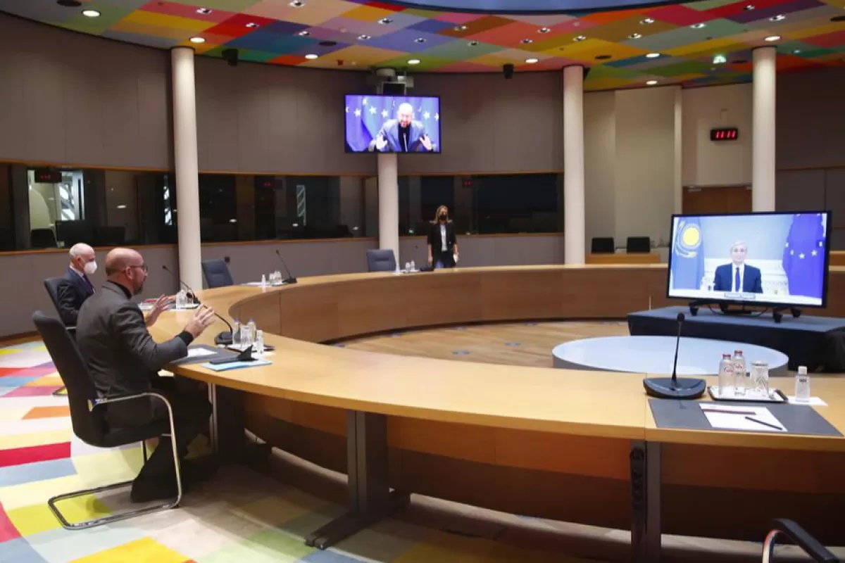 Președintele Consiliului European, Charles Michel, vizitează Asia Centrală