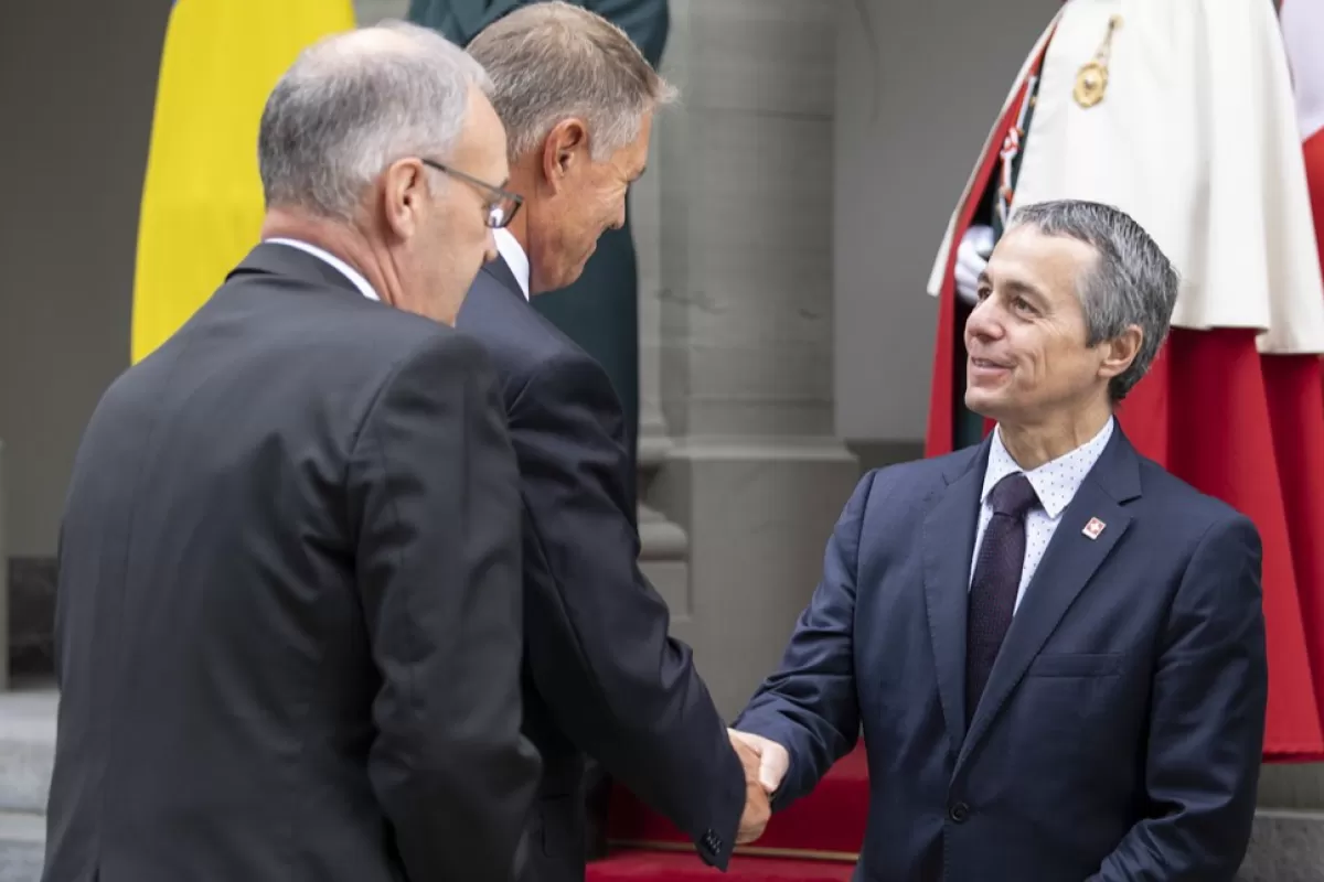 Președintele Elveției, Ignazio Cassis, nu mai vine în România