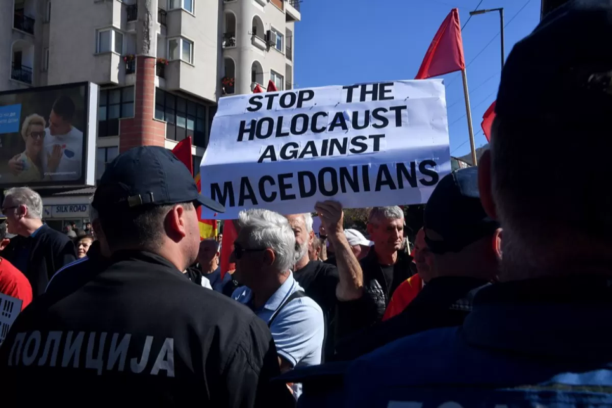 Macedonia de Nord interzice organizațiile cu nume legate de fascism