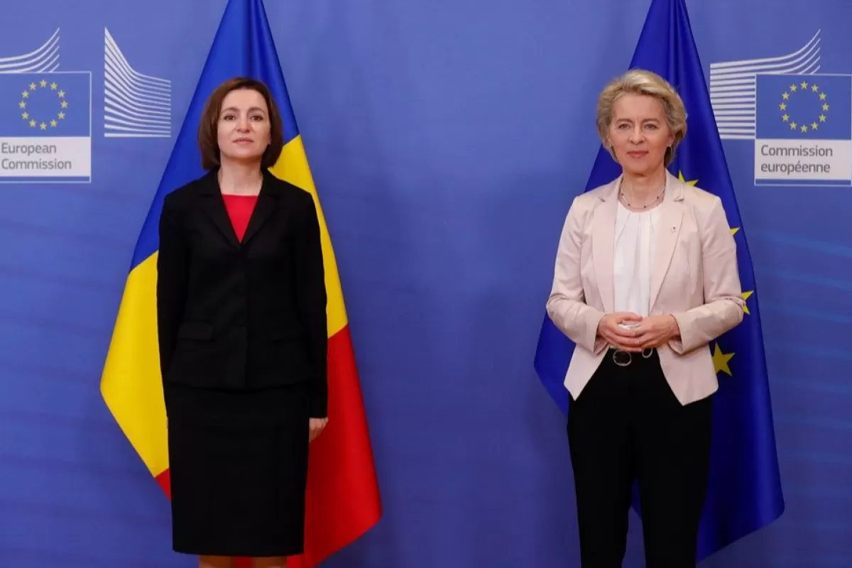 RĂZBOI ÎN UCRAINA: Președinta Comisiei Europene, Ursula von der Leyen, apreciază, la Chişinău, că Republica Moldova „continuă să înfrunte cu curaj greutățile cauzate de războiul din Ucraina”