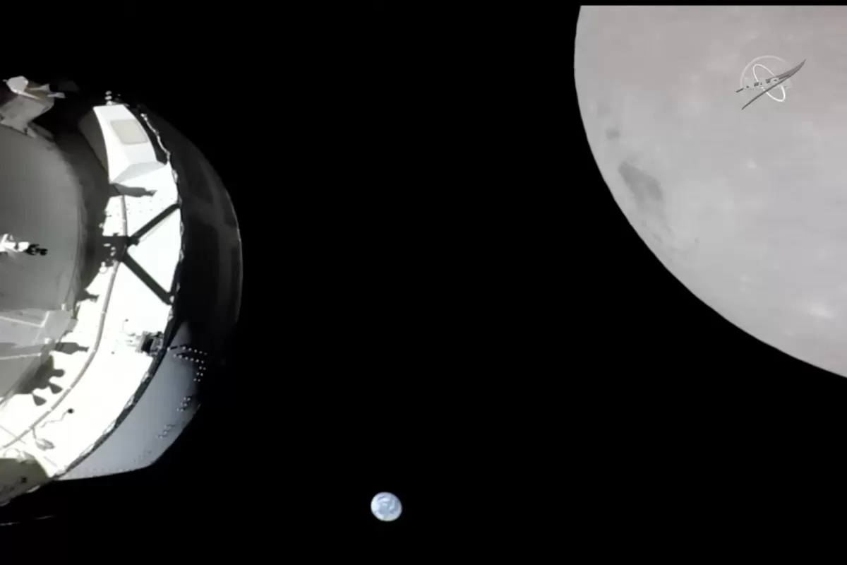 Vehiculul spațial al NASA a ajuns lângă Lună